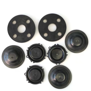 Custom Diaphragms & Membranes | Silicone/EPDM/PTFE | Industrial Fluid Control