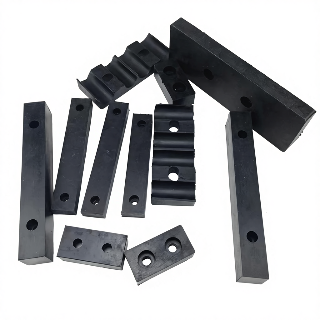 Precision Rubber Positioning Block, Industrial Equipment Positioning Pad, Anti-Collision Custom Position Block - Image 4