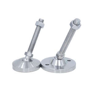 Heavy-Duty Equipment Support Feet | Anti-Vibration Leveling Pads for Machinery