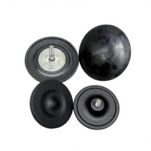Custom Molded Rubber Diaphragm for Hydraulic Valves