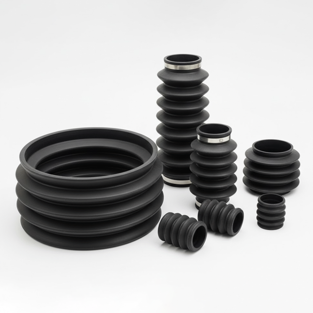 Rubber Bellow and Dust Cover for Cylinder Rod - Image 3