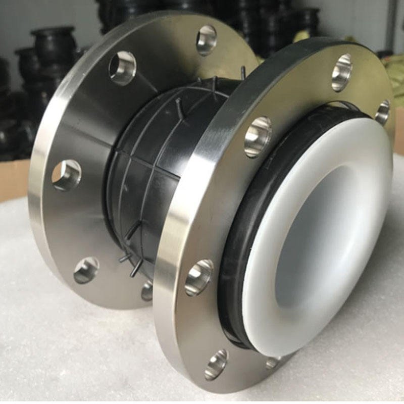 Rubber Expansion Joint for Pipeline, Shock-Absorbing & Anti-Displacement, Corrosion-Resistant - Image 3