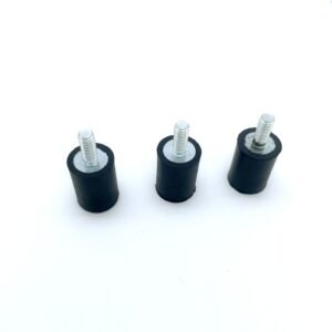 Rubber Damper for Wind Turbine Vibration Control