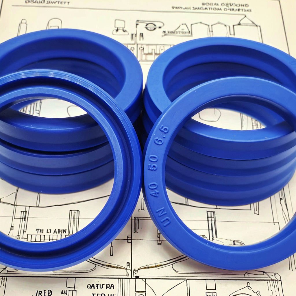 Oil Resistant Rubber Cup Seal for Hydraulic & Pneumatic Cylinders, High Sealing Performance - Image 5