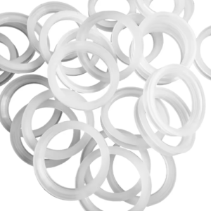 High Temperature Resistant Transparent Silicone O‑Ring Seal ID 1–130mm Cross Section 2mm