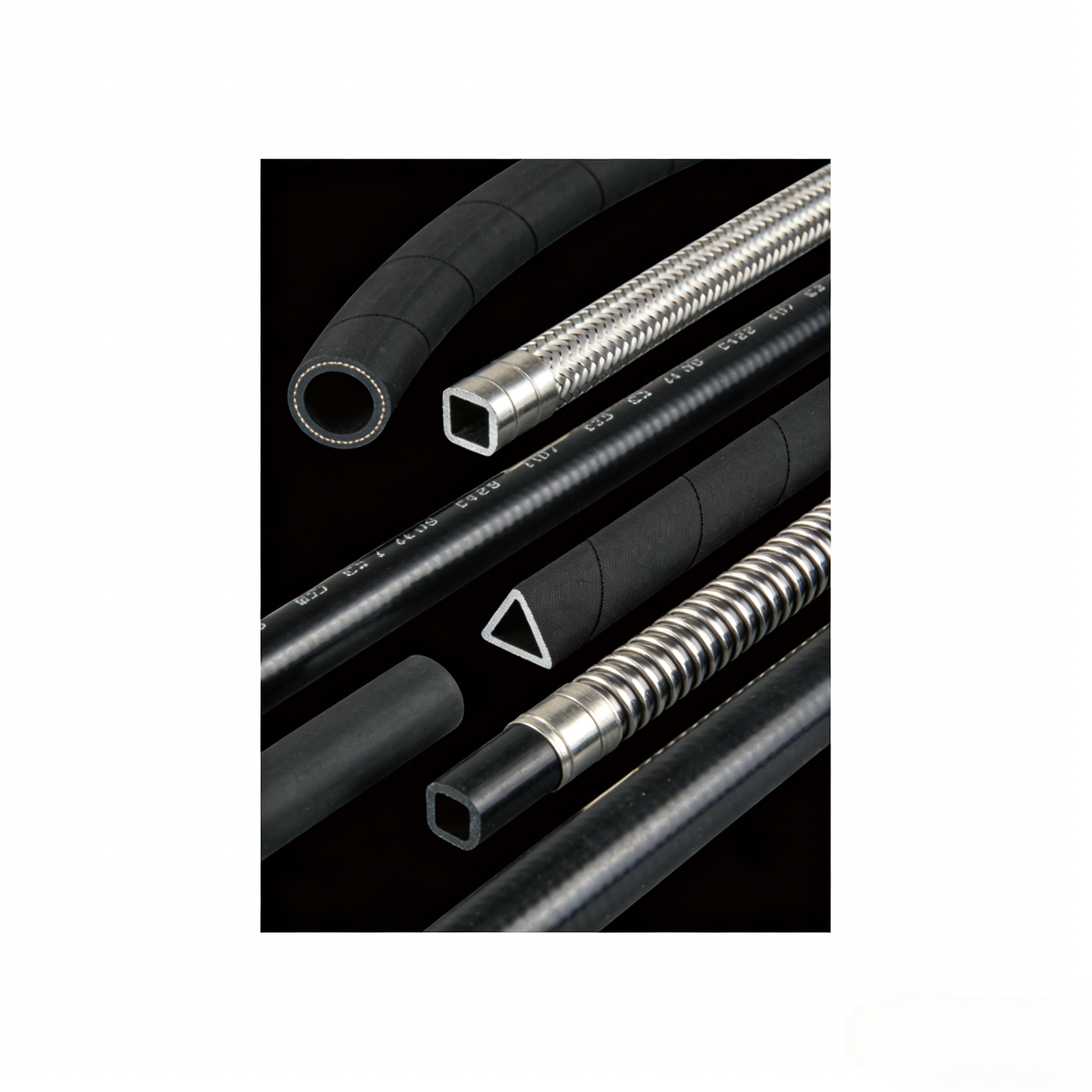 Custom Special-shaped Rubber Hose, Industrial Flexible异形 Hose for Machinery/Automotive/Engineering - Image 3