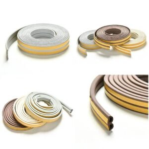 EPDM Weather Stripping Rubber Seal Strip For Train Metro Platform Screen Door