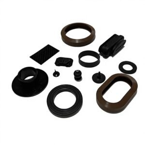 Laser Equipment Vibration Damping Rubber Pad Custom Non-Standard Silicone FKM Rubber Parts