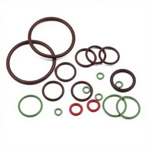 OEM Custom FKM Fluorine Rubber Seal Silicone Structural Parts for Fiber Laser Machine