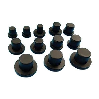 Laser Generator Waterproof Dustproof Rubber Pad Fiber Optic Interface Sealing Plug