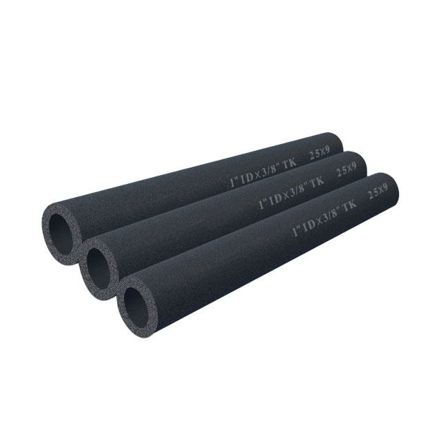 Flexible Rubber Foam Pipe Cover HVAC Refrigeration Aircon Pipe Insulation Material