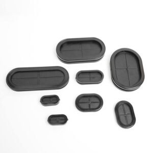 High Wear Resistant EPDM NBR Silicone Rubber Accessories for Pollution Control Equipment
